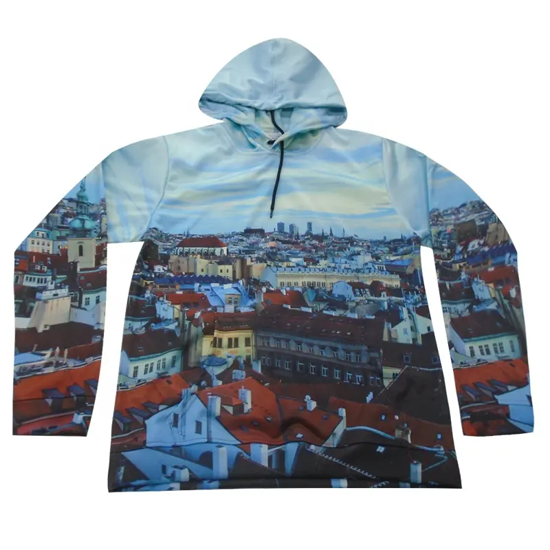 Benutzer definierte billige Fleece Pullover sublimierte Herren Hoodies & Sweatshirts