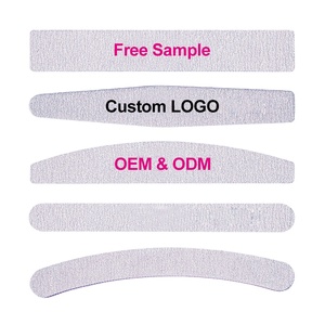 2026 New YD Professional Nail Tools Double Side Custom logo Emery Board Disposable Nail File 80 100 180 240 Washable Nail File