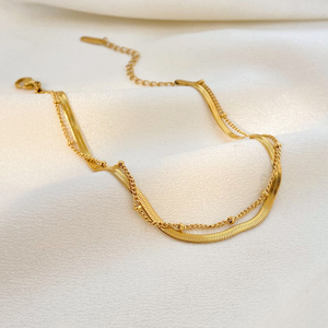 डबल लेयर नॉन फिडिंग टाइटेनियम स्टील के टखने चेन बेड चेन प्रीमियम भावना <span class=keywords><strong>2025</strong></span> नया मॉडल - Product Image 3