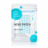 Patchs Hydrocolloïdes OEM en Forme d'Étoile pour l'Acné, Patchs Auto-Adhésifs pour Boutons, Soin de la Peau et Usage Quotidien