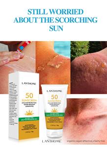 Protezione <span class=keywords><strong>solare</strong></span> personalizzata all'ingrosso SPF 50 ++ protezione Uv viso corpo rinfrescante <span class=keywords><strong>crema</strong></span> <span class=keywords><strong>solare</strong></span> e lozione <span class=keywords><strong>solare</strong></span> 50g - Product Image 4