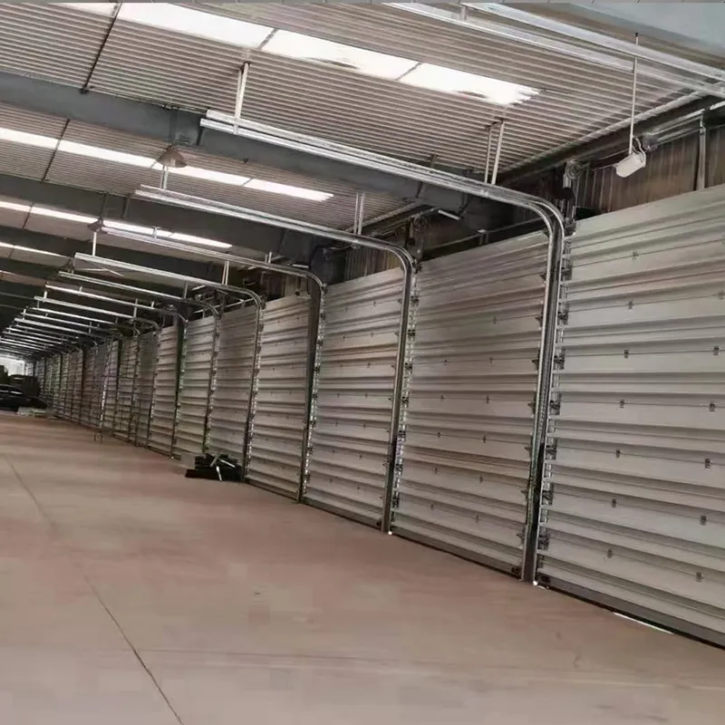 Direct Sells Customized Sectional Garage Door Anti Thief Fireproof Factory Workshop Supermarket Automatic Door