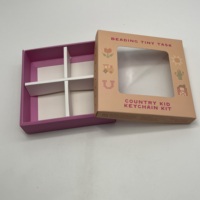 Boîtes en papier personnalisées pour l'emballage du chocolat, boîtes rigides en carton blanc avec logo imprimé et fenêtre, ventes chaudes
