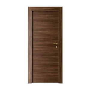 Simple Design Painted Free Solid Wood Teak Interior Design Composite Wood Door
