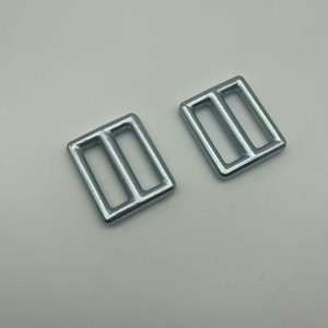 Electroplated Alloy Square Figure Eight Buckle 4000kgs Durable For Bags Sliding Buckle Zinc Plating Carbon Steel - Product Image 4