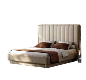 <span class=keywords><strong>Letto</strong></span> Imbottito in Pelle Morbida, Design Moderno Italiano di Lusso, <span class=keywords><strong>Letto</strong></span> <span class=keywords><strong>Matrimoniale</strong></span> di Alta Gamma per Camera da <span class=keywords><strong>Letto</strong></span>, <span class=keywords><strong>Struttura</strong></span> in Legno - Product Image 6