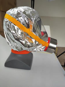 Neuankömmling Selbst rettung 30 Minuten Feuer maske Produktions sicherheit Rauch haube Feuerlösch maske Notfall-Flucht maske - Product Image 3