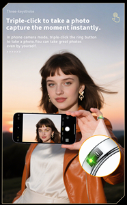 Anillo Inteligente OEM con Traducción de Fotos a Prueba de Agua, Anillo Inteligente con Notas de Voz AI - Product Image 4