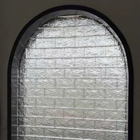 Briques de verre artistiques GlassBricks pour la décoration murale ou les cloisons, écrans en briques de verre ultra-transparents avec une bonne translucidité