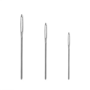 <span class=keywords><strong>Aiguilles</strong></span> à coudre <span class=keywords><strong>pour</strong></span> tapis en <span class=keywords><strong>cuir</strong></span> faites à la main Tête émoussée Grand trou 9/12/15 pièces <span class=keywords><strong>pour</strong></span> <span class=keywords><strong>aiguilles</strong></span> à coudre à la main et à pull - Product Image 4