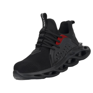 Chaussures <span class=keywords><strong>de</strong></span> <span class=keywords><strong>sécurité</strong></span> Huaweina 2026 : Nouveauté, design sportif, antidérapantes, respirantes, en microfibre, avec embout en acier pour la protection des pieds - Product Image 2