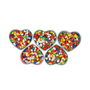 Kleur Geverfd Grindsteen Voor Planten Aquariumvissen Rood Gekleurd Aggregaat & Crèmekleurig Stenen Kwarts Erwtengrind - Product Image 4