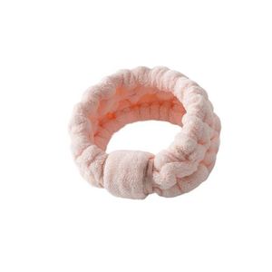 Ensemble de bandeaux en polaire corail doux pour le visage, maquillage et soins de la peau pour femmes, avec serviettes de poignet absorbantes, accessoires de beauté - Product Image 6