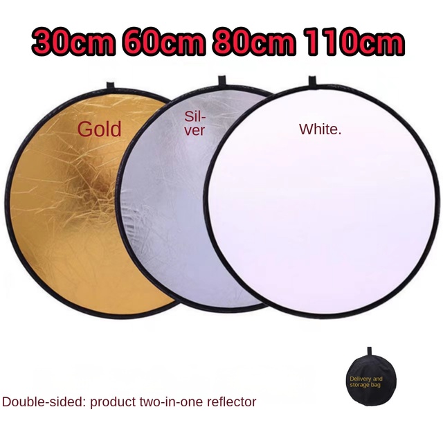 Photography Reflector Portable Foldable Camera Portraits Shooting Light-filling Live Shooting Studio Exterior Block
