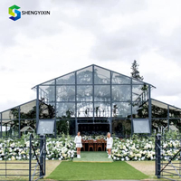 Tente Atrium en Alliage d'Aluminium Personnalisée pour Activités Extérieures, Expositions de VR, Stockage, Banquets et Mariages
