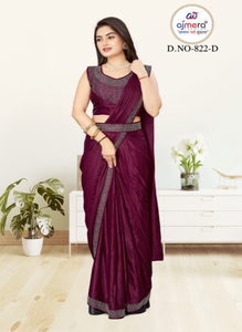 Wholesale Ethnic Ready-to-Wear Sarees Stylish <b>Design</b> Collections for Bulk Orders Competitive Prices Party Quick Dry Sun - Product Image 4