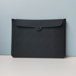 Gran oferta, bolsa de brochas de maquillaje de silicona de viaje con solapa de hebilla magnética doble, bolsa de cosméticos de moda para mujer - Product Image 1