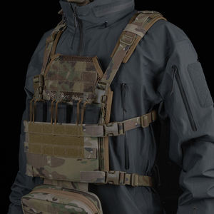 WOSPORT Mesh traspirante MOLLE Mount serie R coperchio piastra protettiva può utilizzare per 10x12 o <span class=keywords><strong>SAPI</strong></span> accessori da caccia piatto medio - Product Image 1