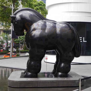 Célèbre sculpture de cheval en laiton de Fernando <span class=keywords><strong>Botero</strong></span> pour la place ou la rue - Product Image 6