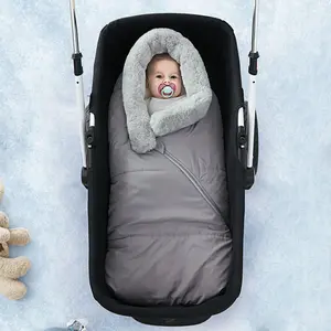 Neue Kinderwagen Schlafsack Decke Herbst und Winter Hochwertige Fußsack Dicke warme Baby Schlafsack Produkte