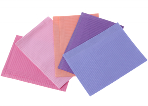 Delantal <span class=keywords><strong>desechable</strong></span> <span class=keywords><strong>impermeable</strong></span> de 3 capas, servilletas de tejido, babero dental <span class=keywords><strong>desechable</strong></span> - Product Image 3