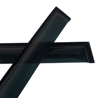 Pare-soleil de fenêtre et de porte noir pour Nissan Xtrail 2008-2013, accessoires, pare-pluie, déflecteur de vent
