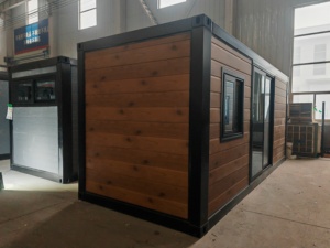 Maison mobile de haute qualité de 20 pieds, cabane préfabriquée imperméable pour une utilisation en extérieur - Product Image 2