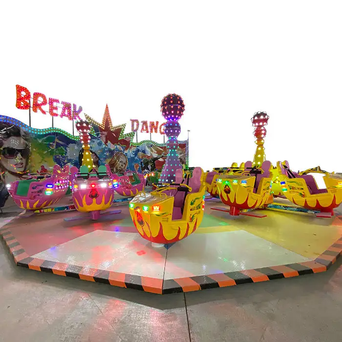 โรงงานโดยตรง Attraction amusement Park rides Break Dance สำหรับขาย/Crazy Ride ราคา