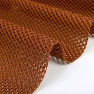 Tissu en maille hexagonale 3D 100% polyester respirant anti-suffocation pour extérieur, lavable, OEM/ODM 0801 - Product Image 1