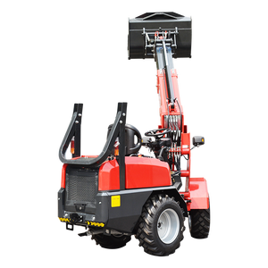 Chargeur sur pneus multifonctionnel CE EPA Euro 5, chargeur frontal, chargeur sur pneus pour travaux de jardinage, travaux de construction, opérations agricoles - Product Image 3