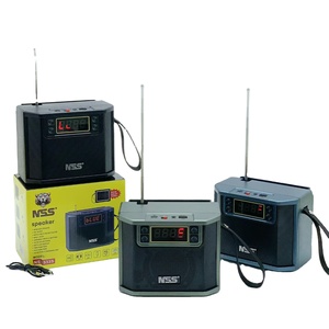 Sistema de Sonido para Fiestas con Energía Solar Nns NS-533S de 12 W, Transmisión Inalámbrica, Pantalla LED Recargable, Altavoz BT, <span class=keywords><strong>Radio</strong></span> <span class=keywords><strong>FM</strong></span> Portátil - Product Image 1