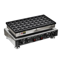 Machine Professionnelle à Dorayaki 50 Pièces, Crêpière Antiadhésive 1700W, Machine à Gaufres Néerlandaises Mini