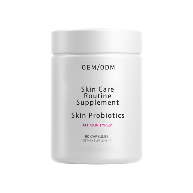 Now Supplements OEM/ODM Pure Natural Skin Probiotics Healthcare Supplement Capsules Adult Use Only