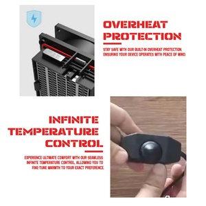 Calentador de Pies de Bajo Consumo Energético, Ergonómico, Eléctrico, con Calefacción por Infrarrojos, para Hogar, Oficina, Dormitorio - Product Image 5
