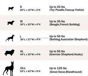 100% impermeable de alta resistencia Durable Oxford cama para perros funda de repuesto para colchón lavable extraíble solo cubierta - Product Image 3