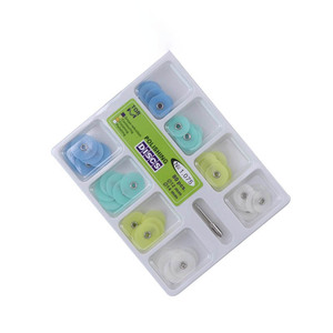 Dental Polishing Discs 80 Pcs <b>12</b> 14 Mm For Tooth Restoration With Handle No1.075 - Product Image 5