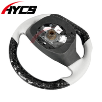 Volant en cuir personnalisé avec LED RPM en fibre de carbone forgée pour Nissan Altima SL SR Qashqai Navara Teana 2013-2016