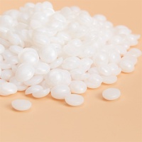 Waktu ke tanggal 1LB 1pound hypoallergenic premium 450g jelas transparan kacang lilin keras untuk kedua badan kasar halus penghilang rambut