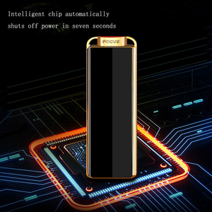 Customized Logo Thin Mini Electric Lighter USB Metal <b>Torch</b> for Various Occasions-for Fathers' Day Halloween Graduation Easter - Product Image 2