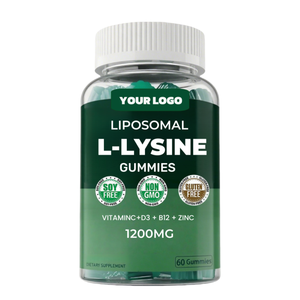 Venta caliente línea de producción 98 Poly L lisina metionina vitamina humana grado alimenticio glicinato suplementos L-lisina gomitas para hombres - Product Image 6