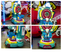 Owatch 360 °   Manège pour enfants à monnayeur, type grande roue, avec chaises pivotantes et montantes, pour parc d'attractions