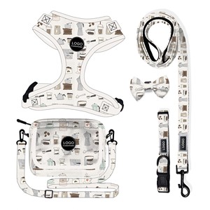 गर्मियों में उच्च गुणवत्ता कुत्ते दोहन कुत्ते पाउच के साथ टी शर्ट कुत्ते बिल्ली के लिए उपहार बॉक्स के साथ कमर बैग - Product Image 4