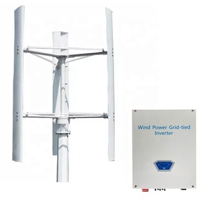 ระบบพลังงานลมแบบแกนตั้ง 3KW สำหรับเชื่อมต่อกับระบบไฟฟ้า SH-3000 ระบบเชื่อมต่อกริด SH-3000 - Product Image 1
