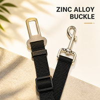 Ceinture de sécurité pour chien et chat, réglable, anti-choc, anti-saut, pour les trajets en voiture, 11 couleurs