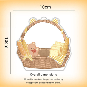 Présentoirs en acrylique personnalisables en gros, design cartoon, pour badges, porte-clés, accessoires, rangement de bureau, vitrine - Product Image 2