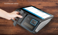 POS-M1106 OCOM Machine Point de Vente de Bureau 11.6 Pouces Tactile sous Windows Android avec Imprimante