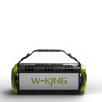 Enceinte sans fil W-King D8 portable, étanche IPX6, son Hi-Fi, basses profondes, enceinte de fête, gadgets électroniques avec TWS