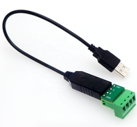 Módulo de cable serial USB a 485, convertidor de comunicación serial RS485 a USB de grado industrial