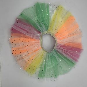 Nuevo Modelo 2021 Vestido de Fiesta para Niña, Tutú Navideño Brillante para Bebés, Falda de Ballet - Product Image 4