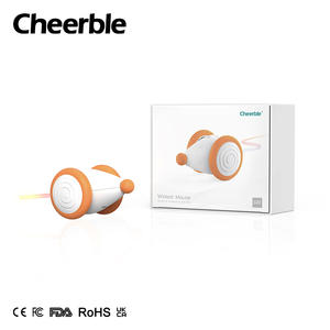Cheerble moderne et à la mode PVC méchant souris chat jouet doux interactif faux <span class=keywords><strong>rat</strong></span> pour chaton jouer - Product Image 1